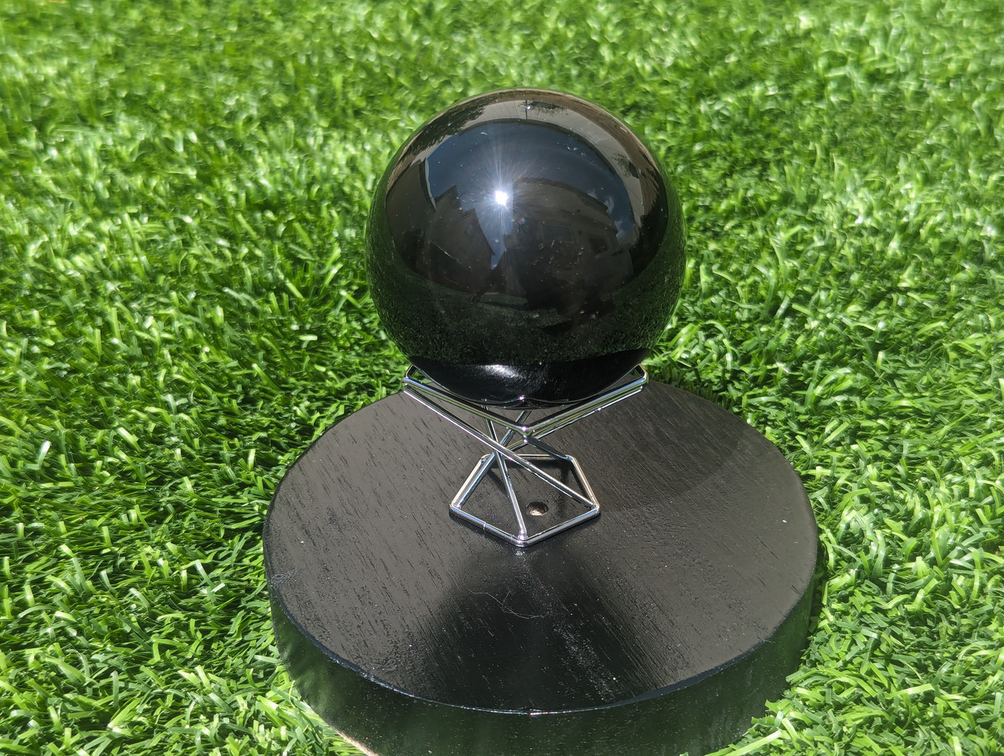 Black Obsidian Sphere