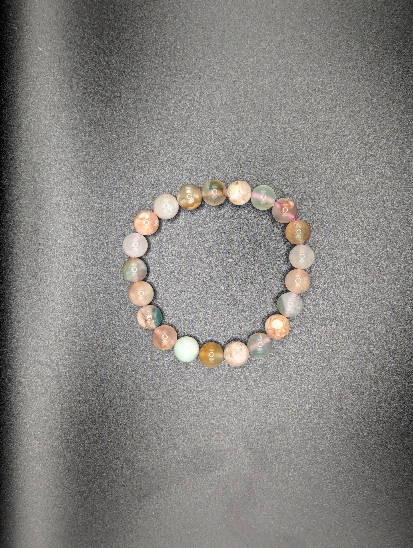 Dreamy Flower Agate Bracelet