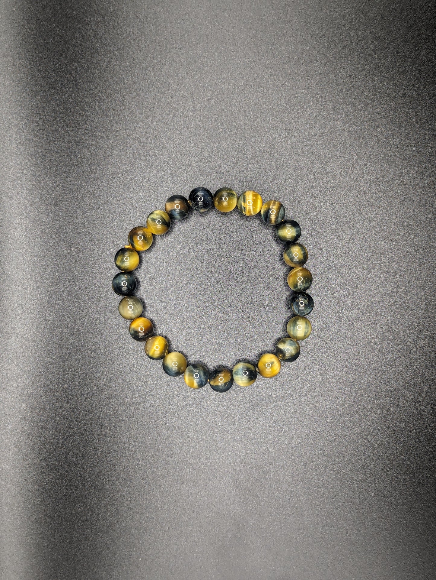 Golden Blue Tiger's Eye Bracelet