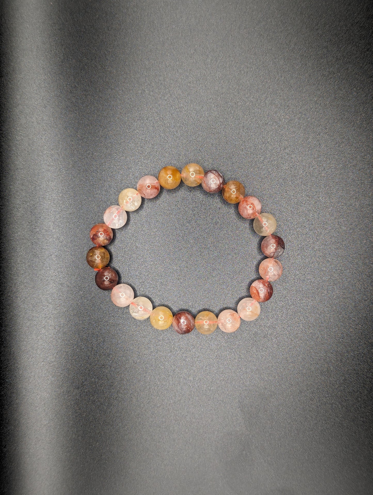 Golden Healer & Fire Quartz Bracelet