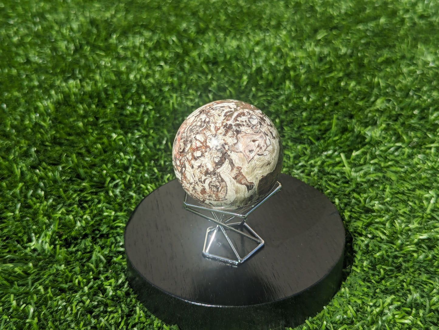 Money Agate Sphere
