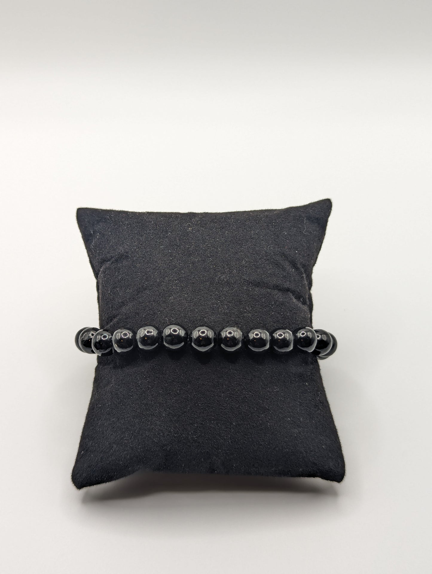 Silver Obsidian Bracelet
