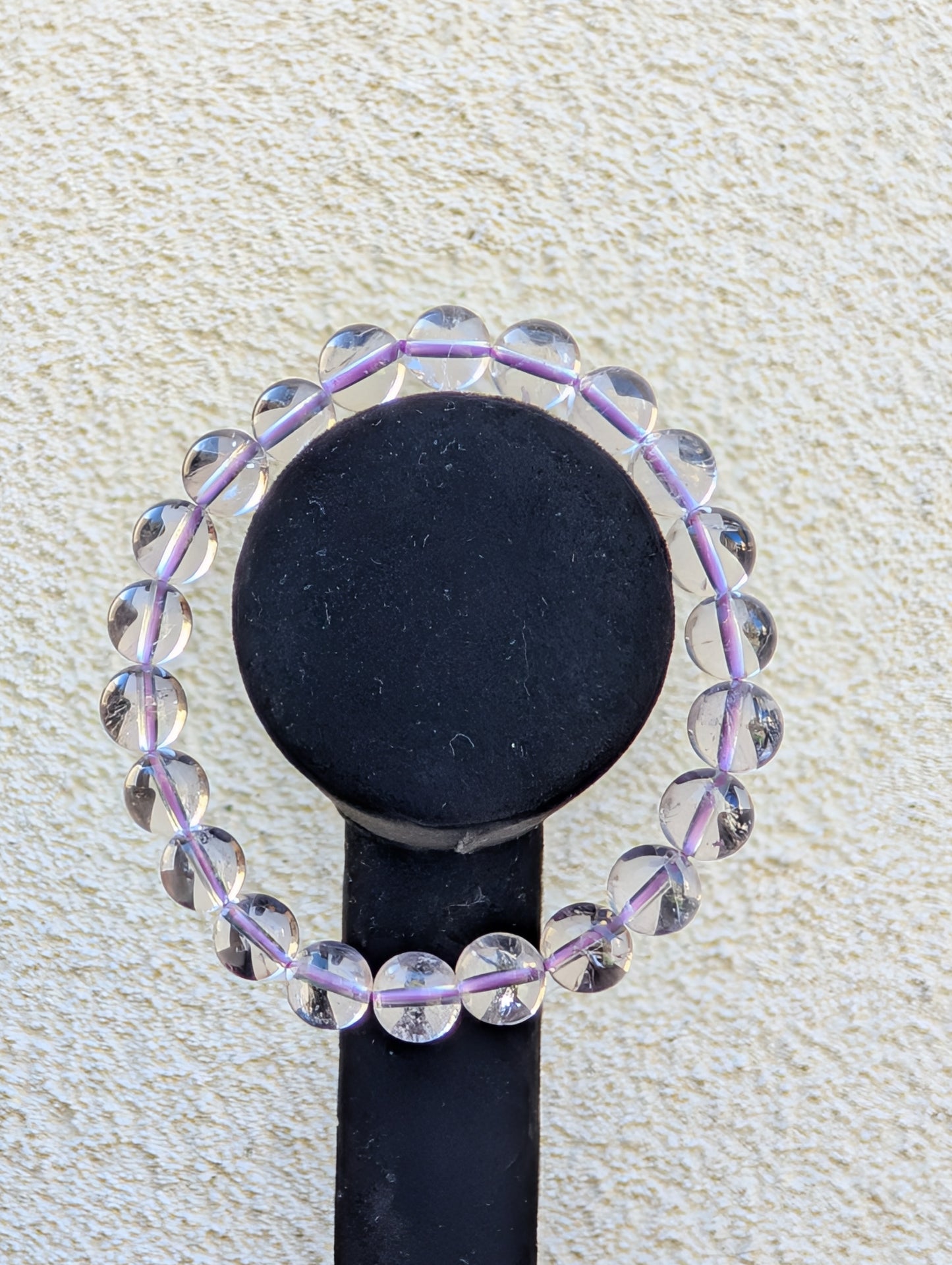 Bolivian Amethyst Bracelet – Clarity • Calm • Spiritual Protection