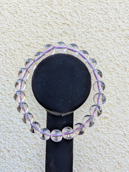 Bolivian Amethyst Bracelet – Clarity • Calm • Spiritual Protection