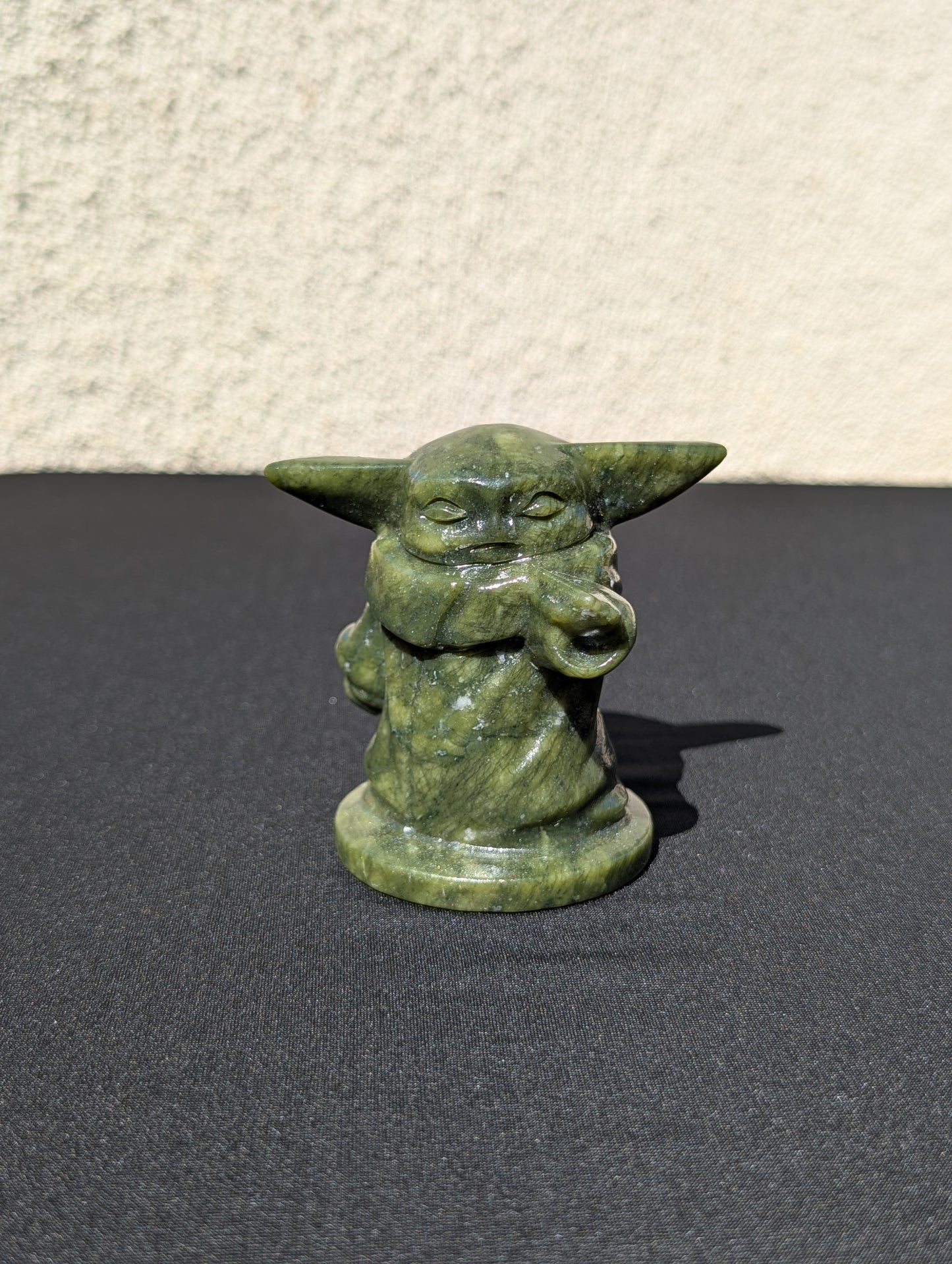 Grogu Jade Carving – 3" | 0.6 lbs