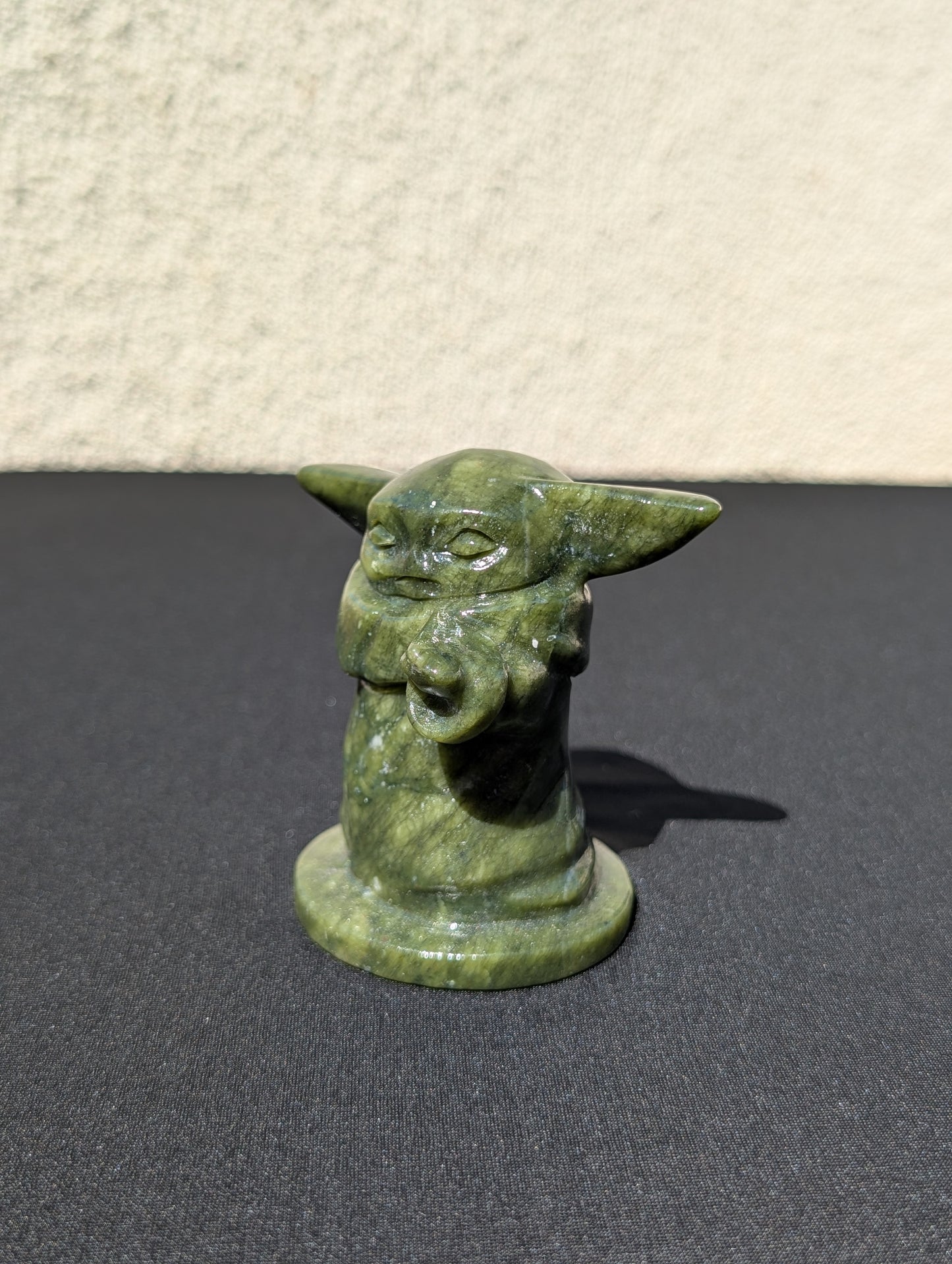 Grogu Jade Carving – 3" | 0.6 lbs