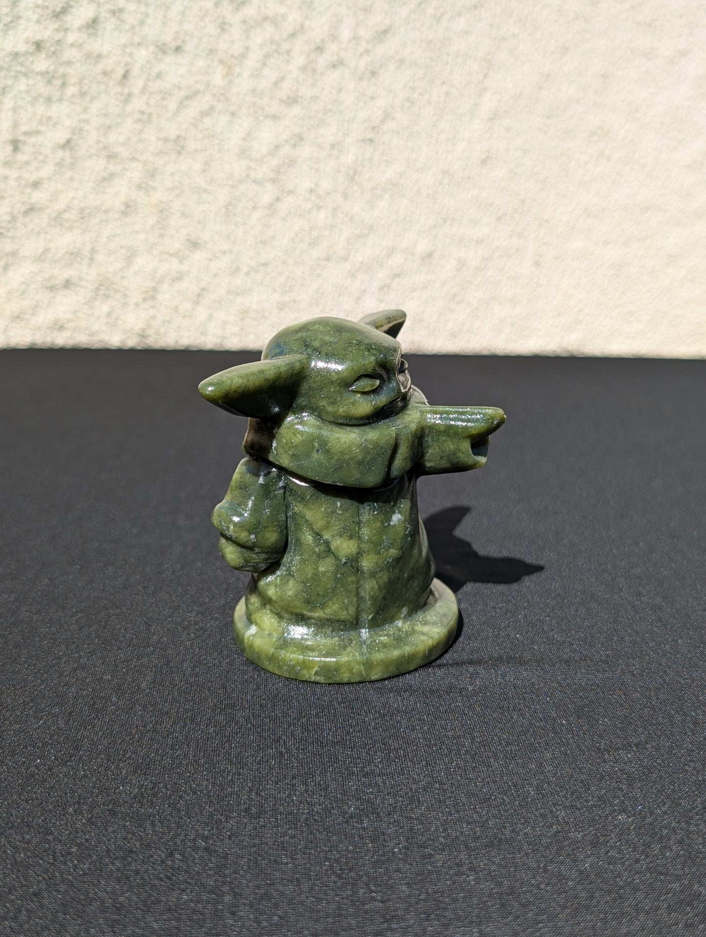 Grogu Jade Carving – 3" | 0.6 lbs