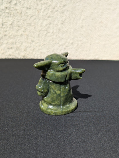 Grogu Jade Carving – 3" | 0.6 lbs
