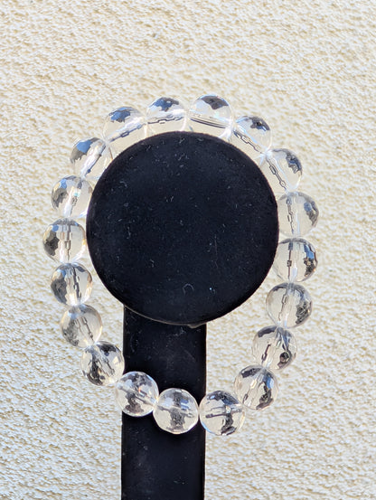 Himalayan Clear Quartz Bracelet – Amplification • Clarity • Alignment