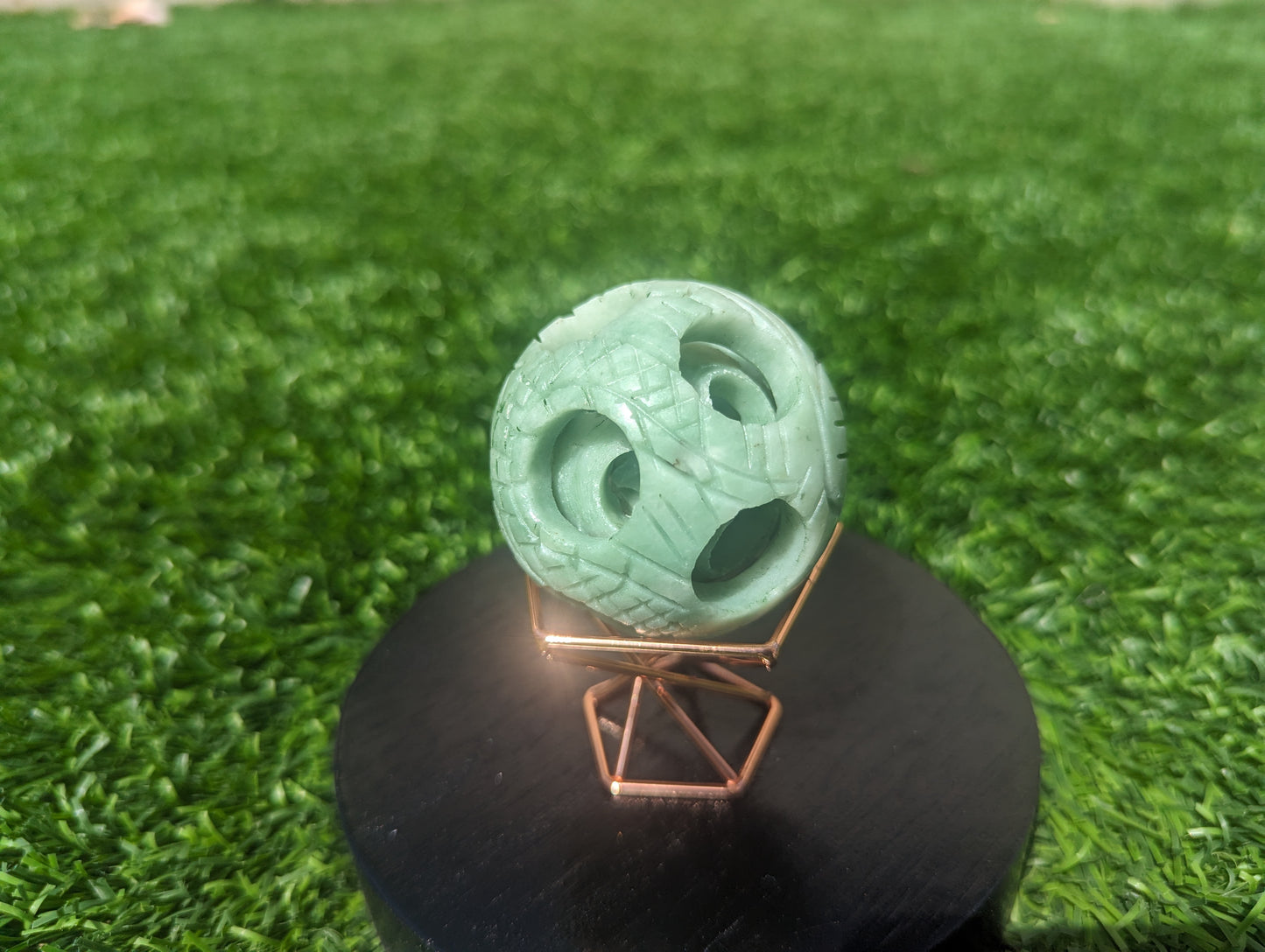 Jade Sphere in a Sphere