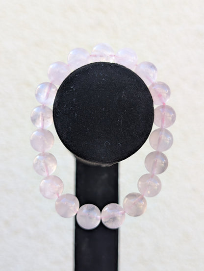 Madagascar Rose Quartz Bracelet – Love • Compassion • Heart Healing