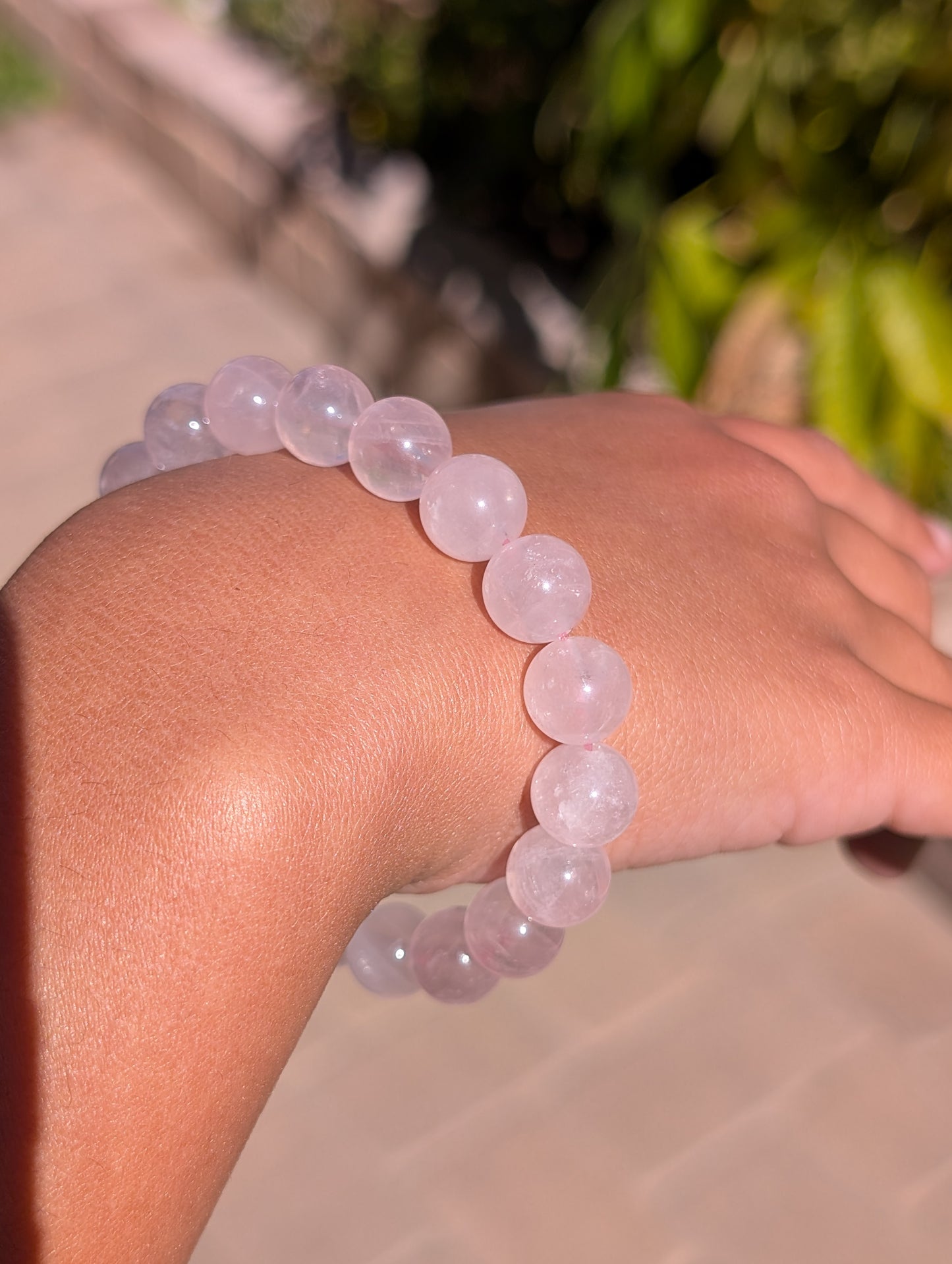 Madagascar Rose Quartz Bracelet – Love • Compassion • Heart Healing