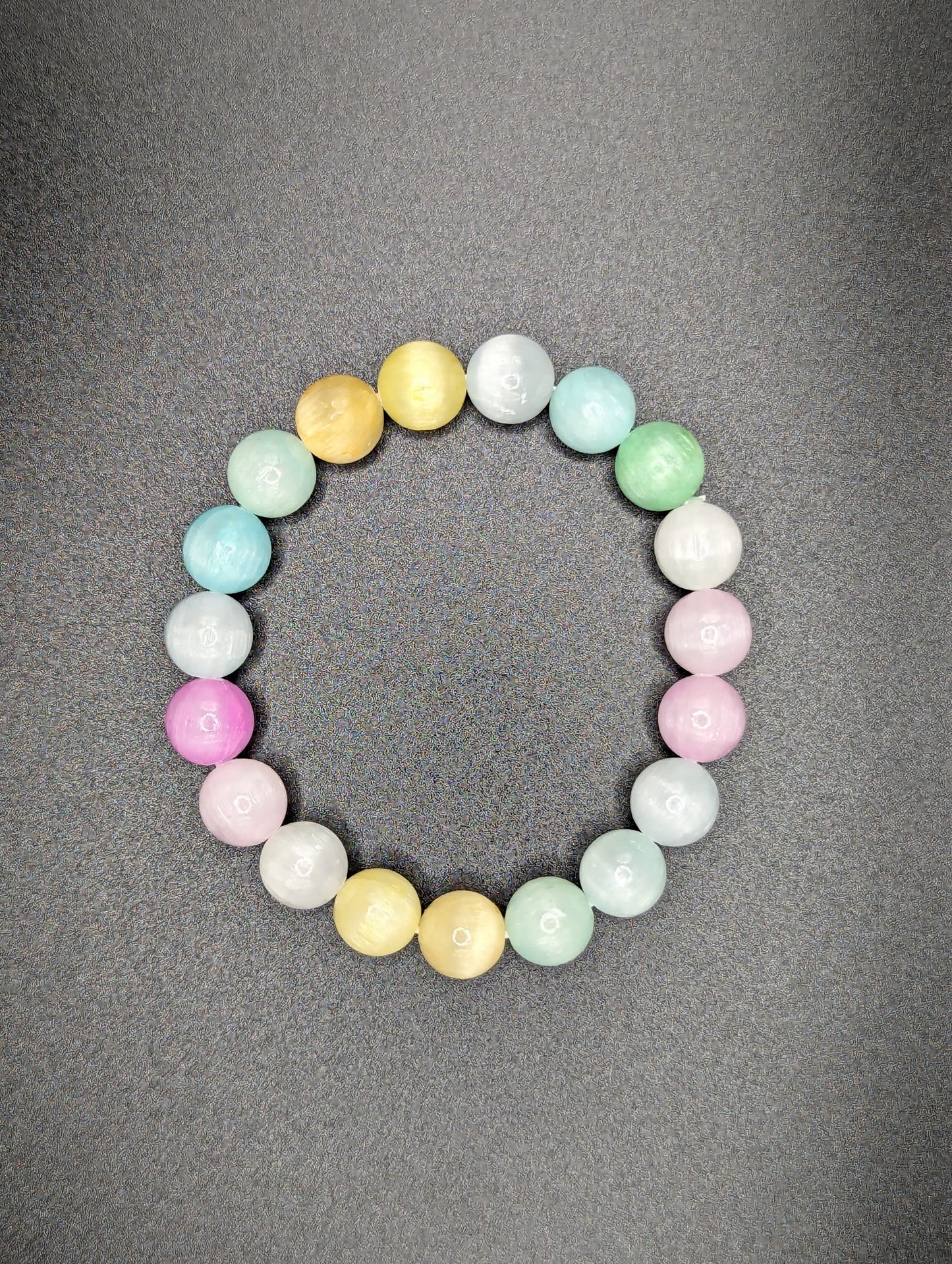 Rainbow Selenite Bracelet