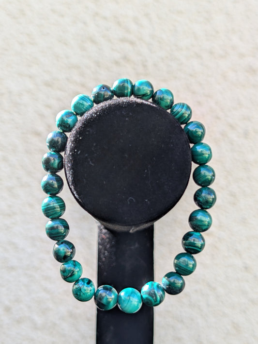 Malachite Power Bracelet – Protection • Transformation • Abundance