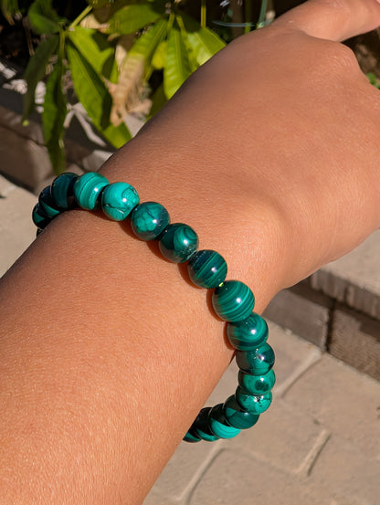 Malachite Power Bracelet – Protection • Transformation • Abundance