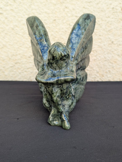 Jade Fairy Carving – 5"